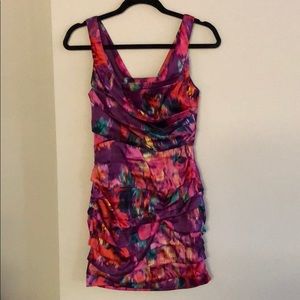 Express Pink Floral Dress